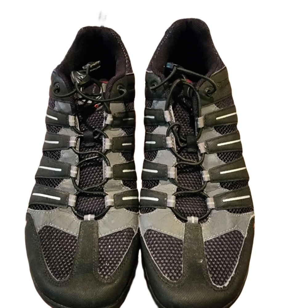 Ecco Hiking Low Shoe Sz 13 Receptor Technology Gore-Tex Reflect Stripe i…